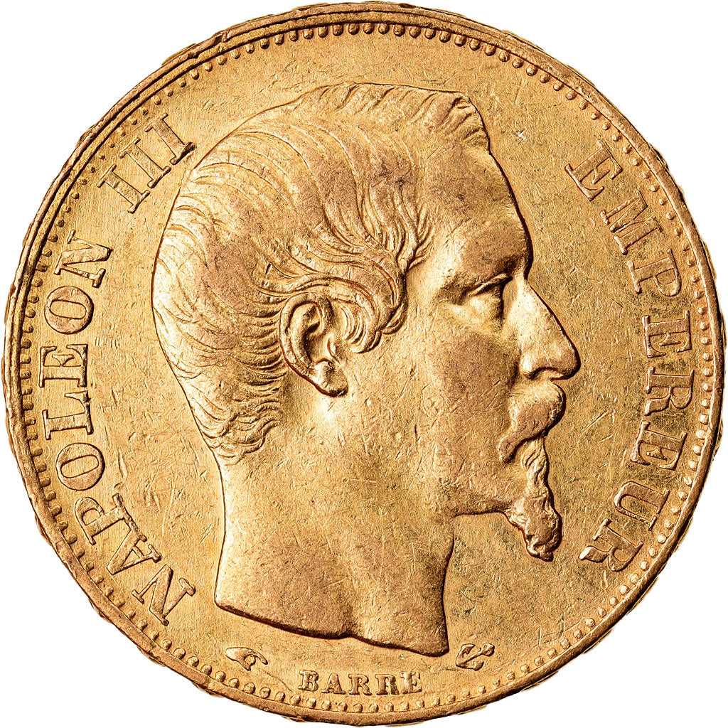 Monnaie, France, Napoleon III, 20 Francs, 1858, Paris, TTB+, Or