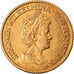 Moneda, Países Bajos, Wilhelmina I, 10 Gulden, 1913, MBC+, Oro, KM:149