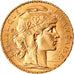 Moeda, França, Marianne, 20 Francs, 1914, Paris, MS(60-62), Dourado, KM:857