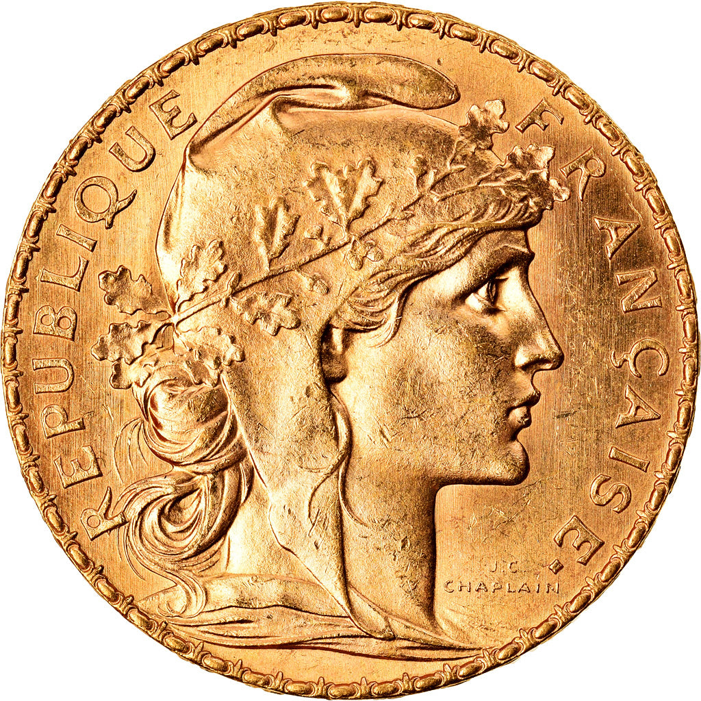 Monnaie, France, Marianne, 20 Francs, 1912, Paris, SUP+, Or, Gadoury:1064a