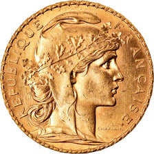 Monnaie, France, Marianne, 20 Francs, 1912, Paris, SUP+, Or, Gadoury:1064a