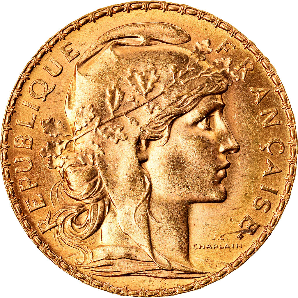 Monnaie, France, Marianne, 20 Francs, 1910, Paris, SUP+, Or, Gadoury:1064a