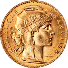 Monnaie, France, Marianne, 20 Francs, 1910, Paris, SUP+, Or, Gadoury:1064a