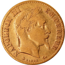 Monnaie, France, Napoleon III, 10 Francs, 1866, Paris, TTB, Or