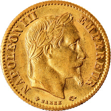 Munten, Frankrijk, Napoleon III, 10 Francs, 1866, Strasbourg, PR