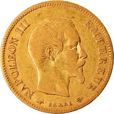 Monnaie, France, Napoleon III, 10 Francs, 1855, Paris, TB+, Or