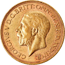 Coin, South Africa, George V, Sovereign, 1929, Pretoria, AU(50-53), Gold, KM:A22