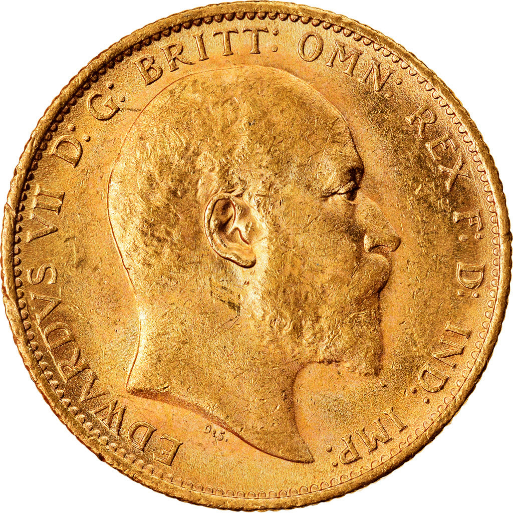 Moneta, Australia, Edward VII, Sovereign, 1903, Sydney, AU(55-58), Złoto, KM:15