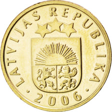 LATVIA, 5 Santimi, 2006, KM #16, MS(63), Nickel-Brass, 18.5, 2.53