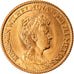 Coin, Netherlands, Wilhelmina I, 10 Gulden, 1913, AU(50-53), Gold, KM:149
