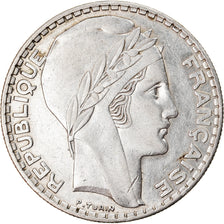Coin, France, Turin, 20 Francs, 1938, Paris, AU(55-58), Silver, KM:879