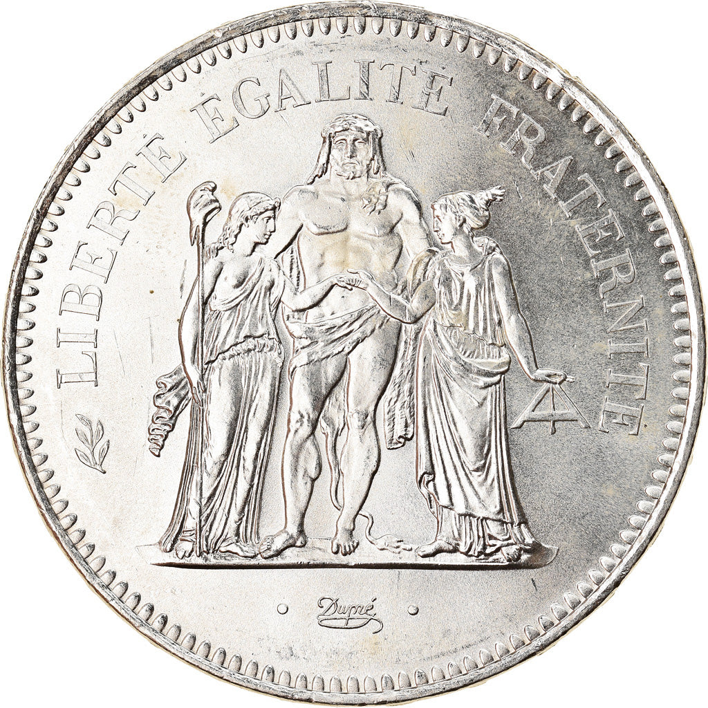 Monnaie, France, Hercule, 50 Francs, 1975, Paris, SUP+, Argent, Gadoury:882