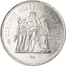 Monnaie, France, Hercule, 50 Francs, 1975, Paris, SUP+, Argent, Gadoury:882