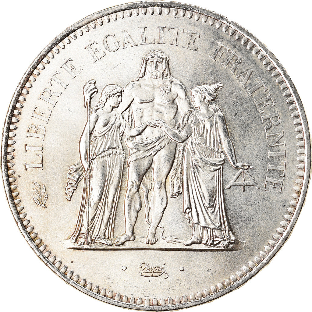Monnaie, France, Hercule, 50 Francs, 1975, Paris, SUP+, Argent, Gadoury:882