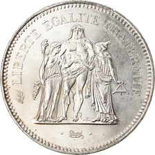 Monnaie, France, Hercule, 50 Francs, 1975, Paris, SUP+, Argent, Gadoury:882