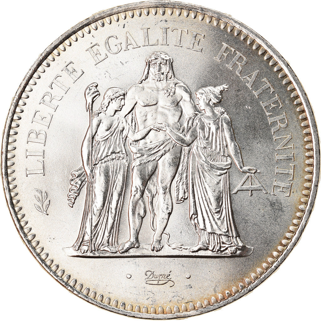 Monnaie, France, Hercule, 50 Francs, 1975, Paris, SUP+, Argent, Gadoury:882