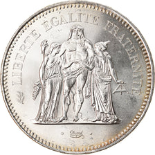 Monnaie, France, Hercule, 50 Francs, 1975, Paris, SUP+, Argent, Gadoury:882