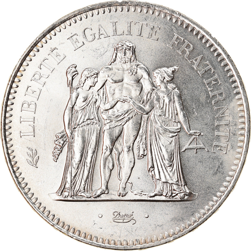 Monnaie, France, Hercule, 50 Francs, 1975, Paris, SUP+, Argent, Gadoury:882