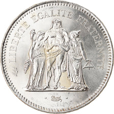 Monnaie, France, Hercule, 50 Francs, 1975, Paris, SUP+, Argent, Gadoury:882