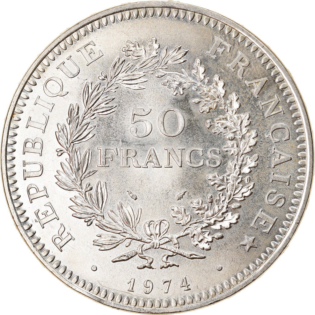Monnaie, France, Hercule, 50 Francs, 1974, Paris, SUP+, Argent, Gadoury:882