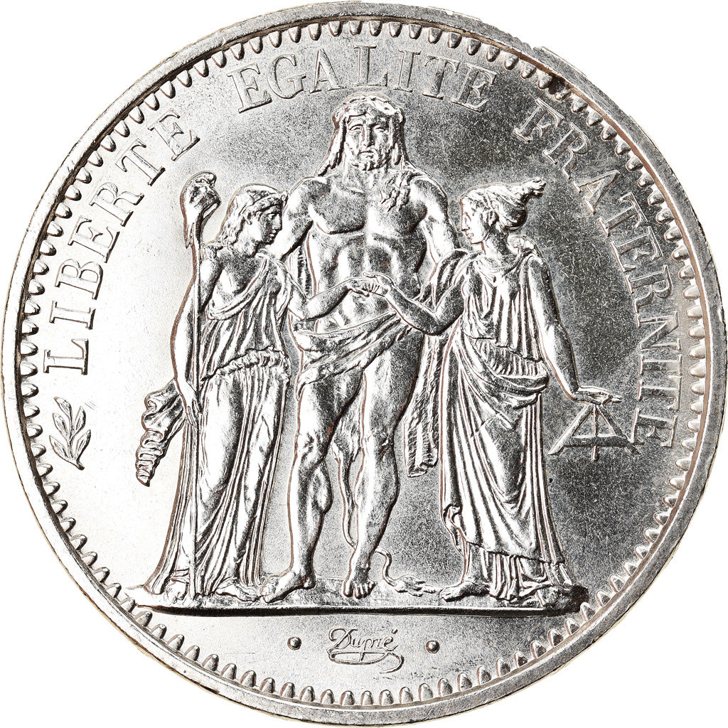 Coin, France, Hercule, 10 Francs, 1970, Paris, MS(60-62), Silver, KM:932