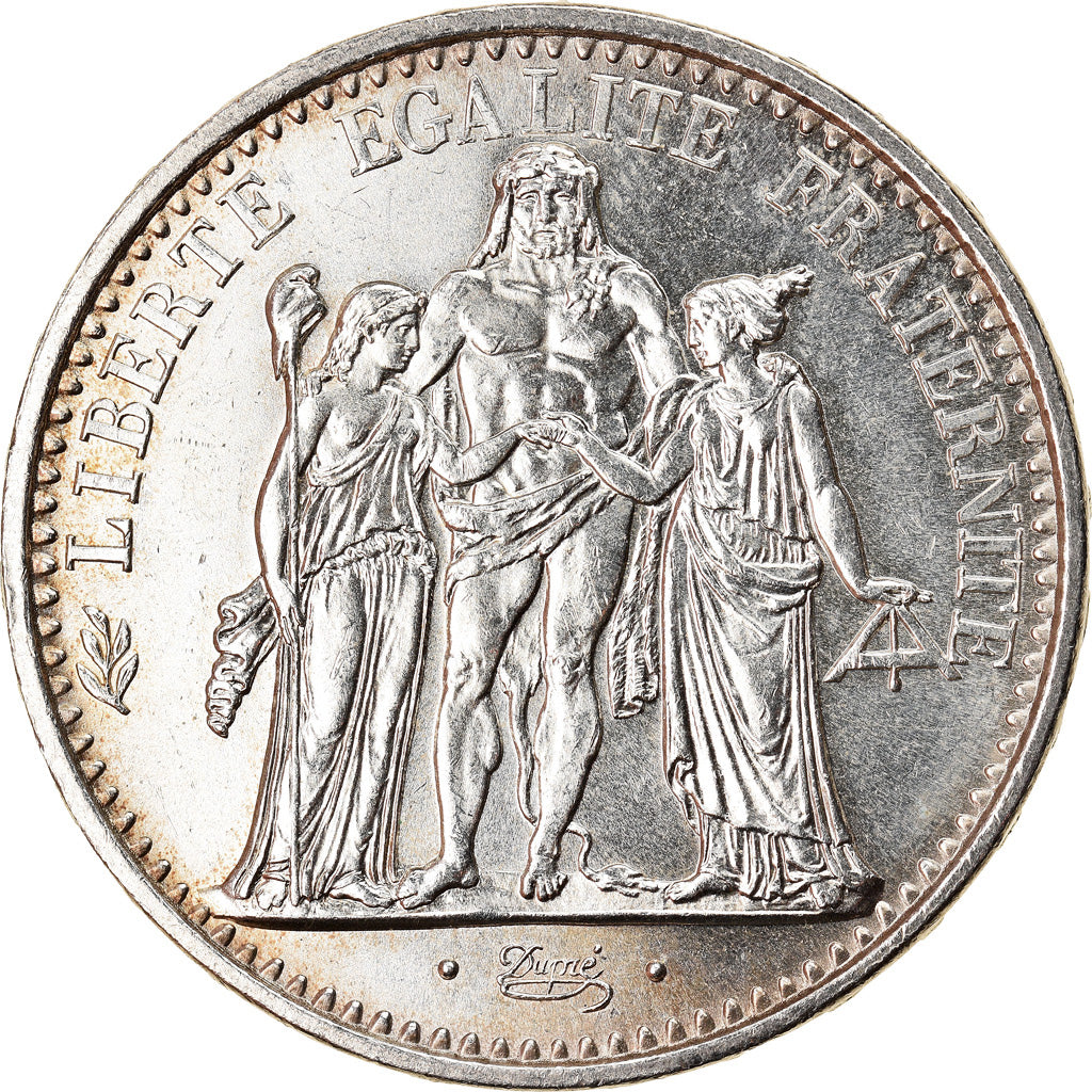 Coin, France, Hercule, 10 Francs, 1965, Paris, MS(60-62), Silver, KM:932