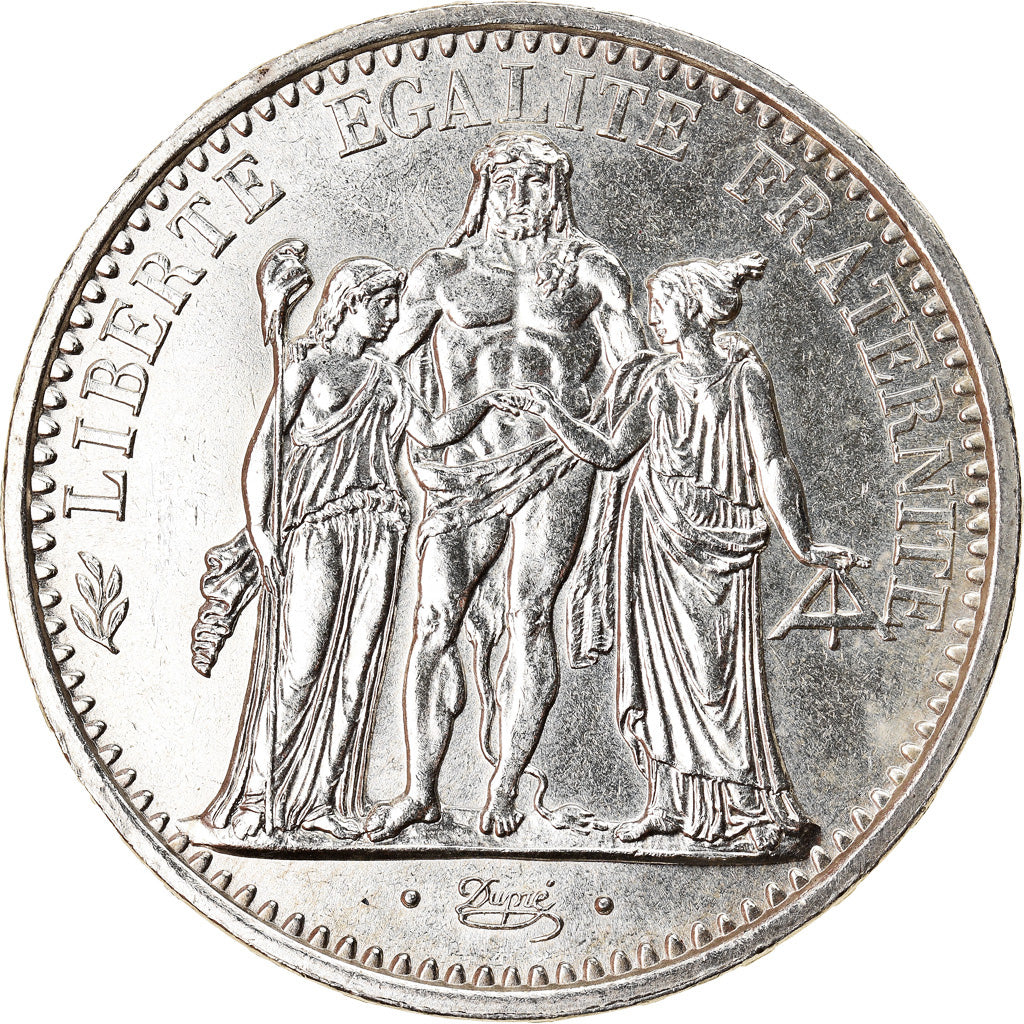 Coin, France, Hercule, 10 Francs, 1968, Paris, MS(60-62), Silver, KM:932