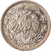 Coin, GERMANY - EMPIRE, 1/2 Mark, 1916, Berlin, AU(55-58), Silver, KM:17