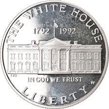 Coin, United States, Dollar, 1992, U.S. Mint, West Point, Proof, MS(63), Silver