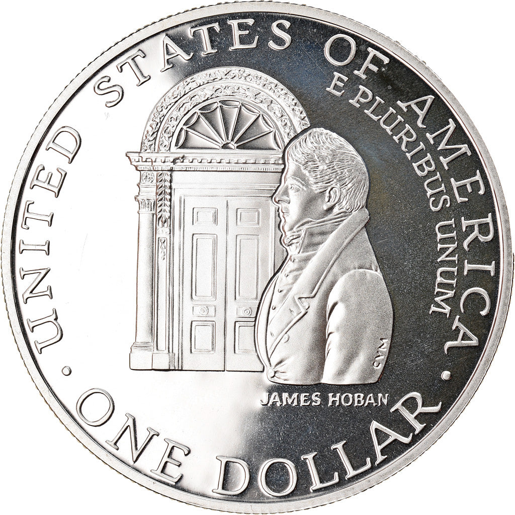 Coin, United States, Dollar, 1992, U.S. Mint, West Point, Proof, MS(63), Silver