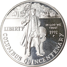 Coin, United States, Dollar, 1992, U.S. Mint, Philadelphia, Proof, MS(65-70)