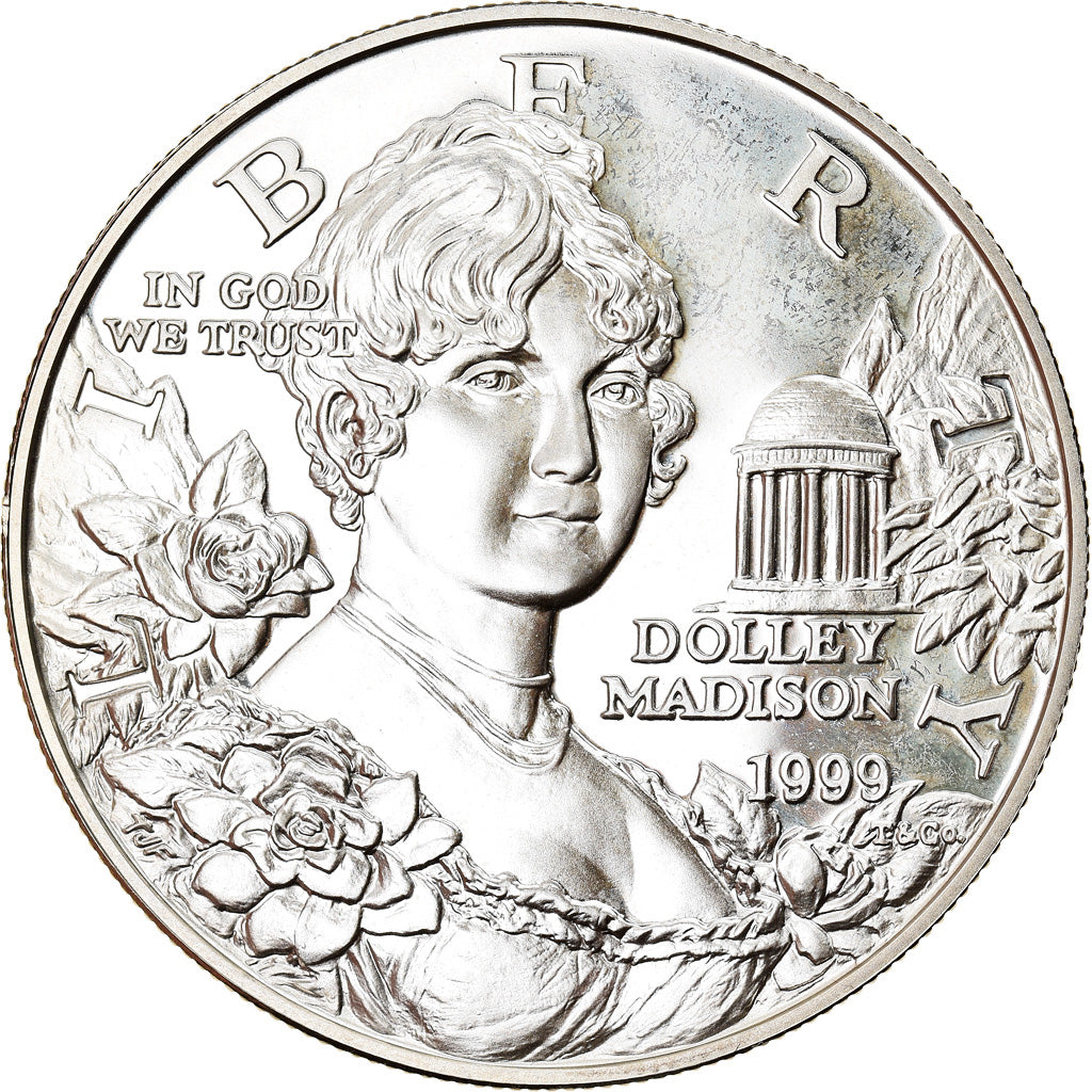 Coin, United States, Dollar, 1999, U.S. Mint, Philadelphia, MS(63), Silver