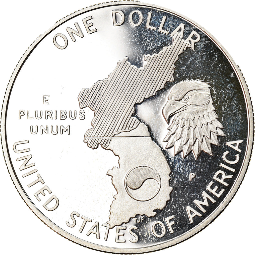Coin, United States, Dollar, 1991, U.S. Mint, Philadelphia, Proof, MS(63)