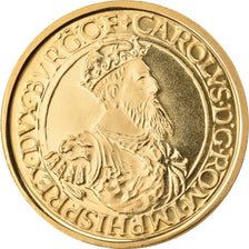 Coin, Belgium, Baudouin I, 50 Ecu, 1987, MS(65-70), Gold, KM:167