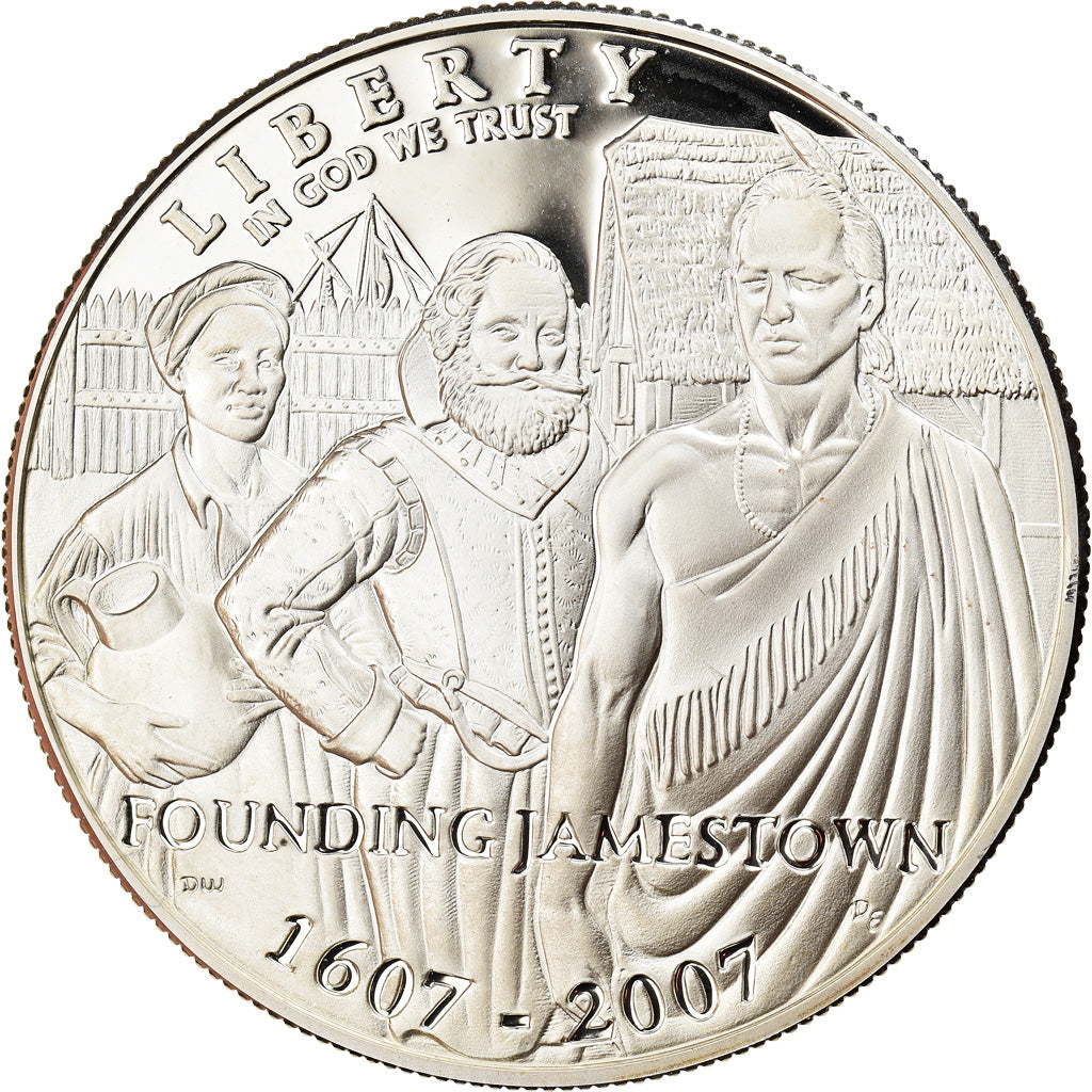 Coin, United States, Dollar, 2007, U.S. Mint, Philadelphia, Proof, MS(63)