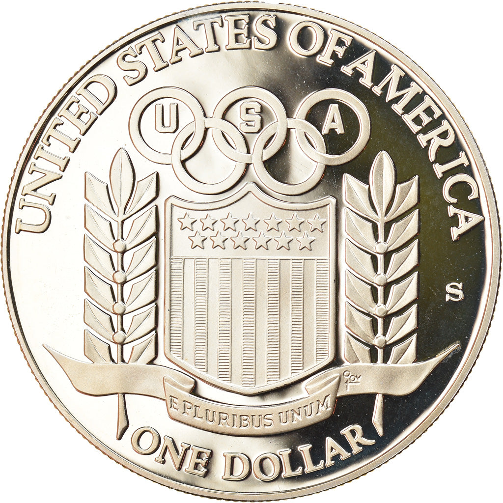 Coin, United States, Dollar, 1992, U.S. Mint, San Francisco, Proof, MS(63)