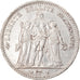 Coin, France, Hercule, 5 Francs, 1876, Paris, EF(40-45), Silver, KM:820.1