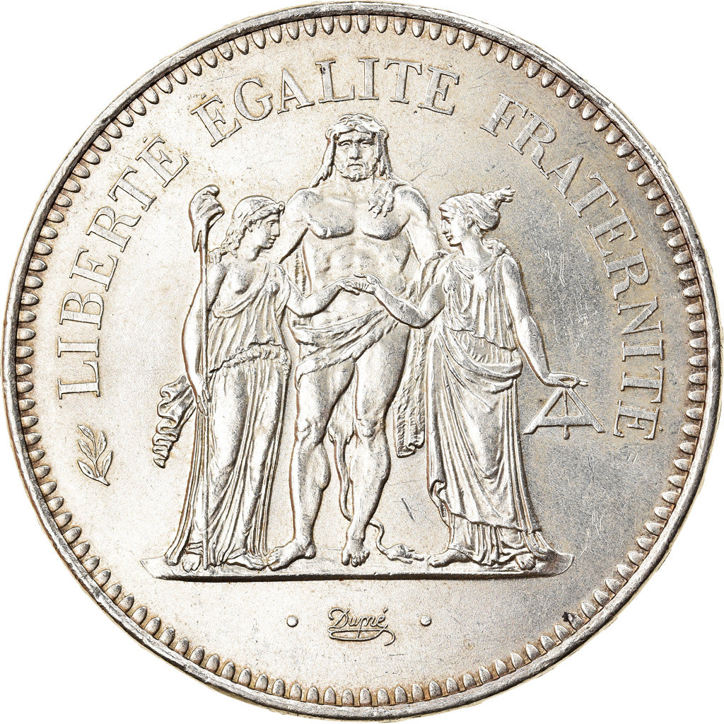 Monnaie, France, Hercule, 50 Francs, 1974, Paris, SUP, Argent, Gadoury:882
