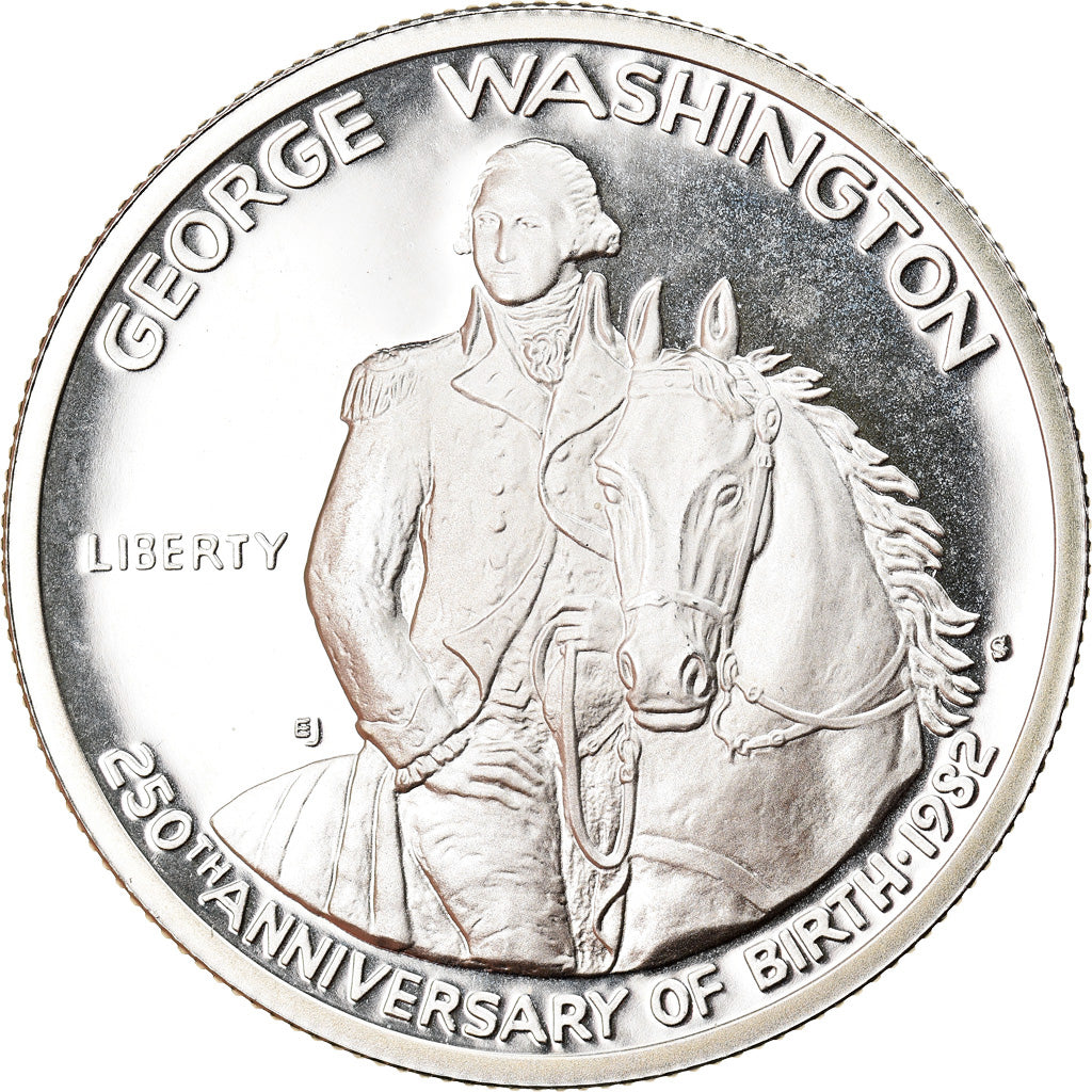 Coin, United States, Half Dollar, 1982, U.S. Mint, San Francisco, Proof, MS(63)