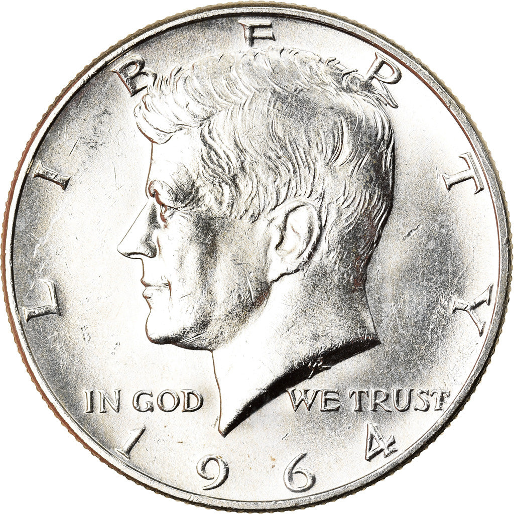 Coin, United States, Kennedy Half Dollar, 1964, Denver, MS(60-62)