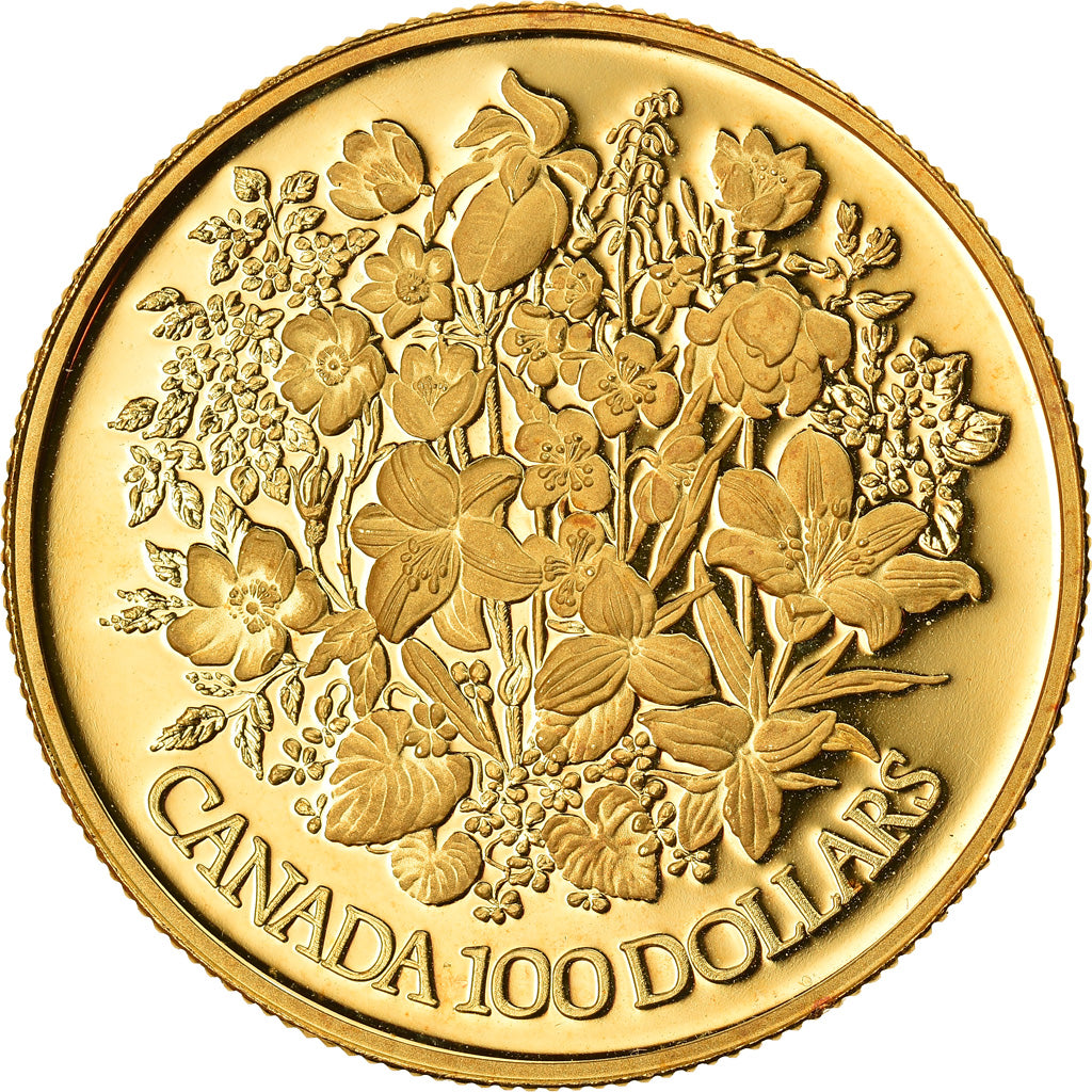 Münze, Kanada, Elizabeth II, 100 Dollars, 1977, Ottawa, UNC