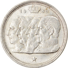 Munten, België, 100 Francs, 100 Frank, 1948, ZF+, Zilver, KM:138.1