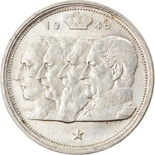 Münze, Belgien, 100 Francs, 100 Frank, 1948, SS+, Silber, KM:138.1