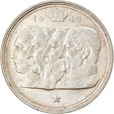 Moneta, Belgio, 100 Francs, 100 Frank, 1948, BB+, Argento, KM:138.1