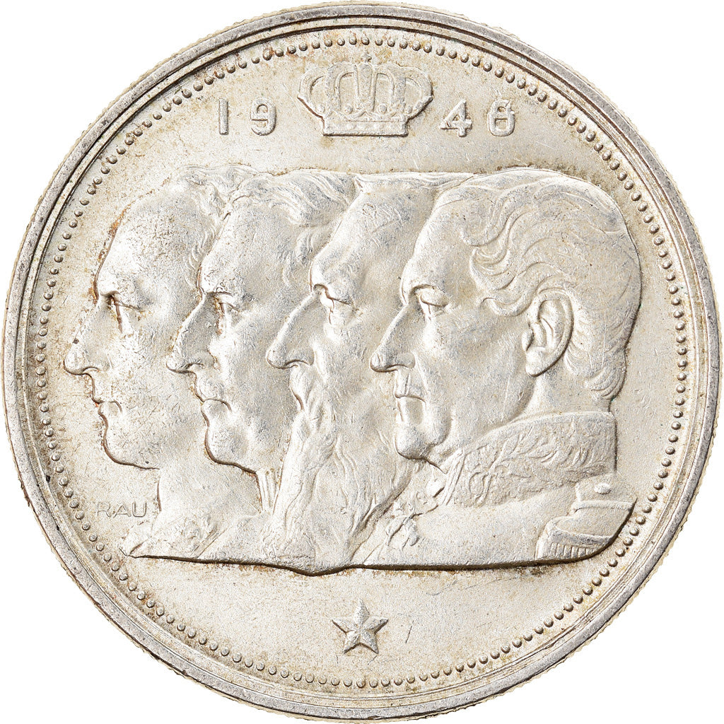Coin, Belgium, 100 Francs, 100 Frank, 1948, AU(50-53), Silver, KM:139.1