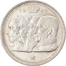 Münze, Belgien, 100 Francs, 100 Frank, 1948, SS+, Silber, KM:139.1