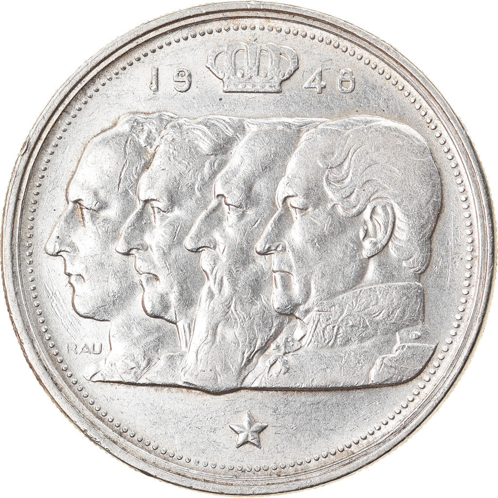 Coin, Belgium, 100 Francs, 100 Frank, 1948, AU(50-53), Silver, KM:139.1