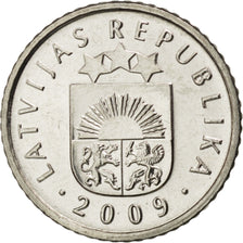 LATVIA, 50 Santimu, 2009, KM #13, MS(63), Copper-Nickel, 18.8, 3.51