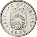 LATVIA, 50 Santimu, 2009, KM #13, MS(63), Copper-Nickel, 18.8, 3.51