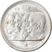 Moeda, Bélgica, 100 Francs, 100 Frank, 1950, AU(55-58), Prata, KM:138.1